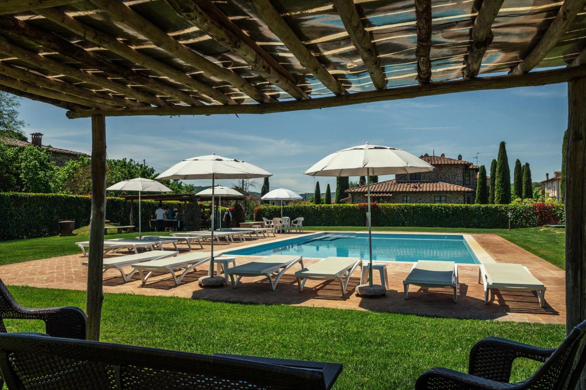 Agriturismo Casal Gheriglio Lucignano Exterior foto