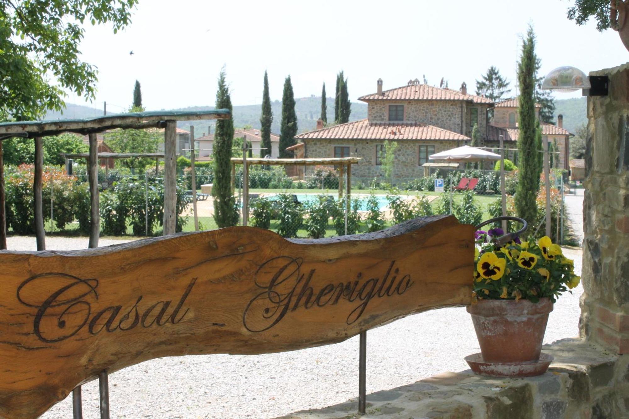 Agriturismo Casal Gheriglio Lucignano Exterior foto